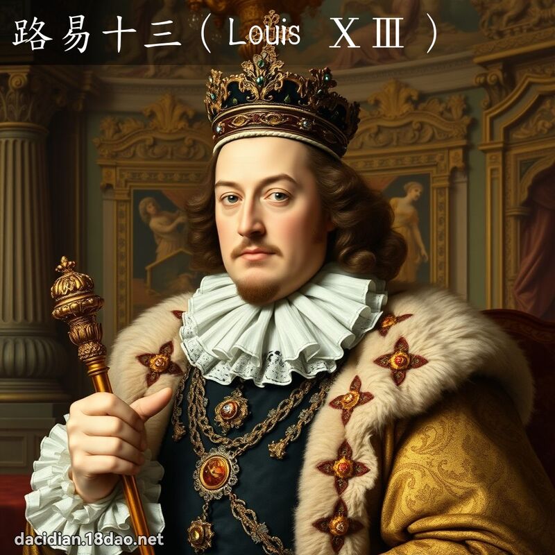 路易十三（Louis ⅩⅢ） - 國語大辭典配圖