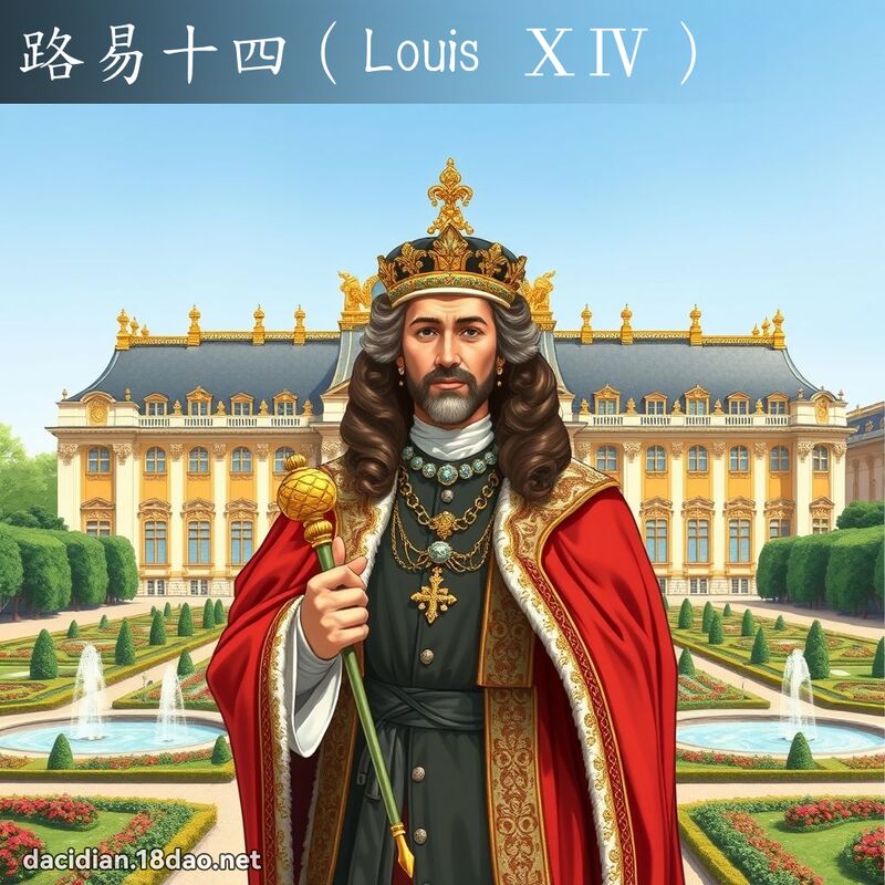 路易十四（Louis ⅩⅣ） - 國語大辭典配圖
