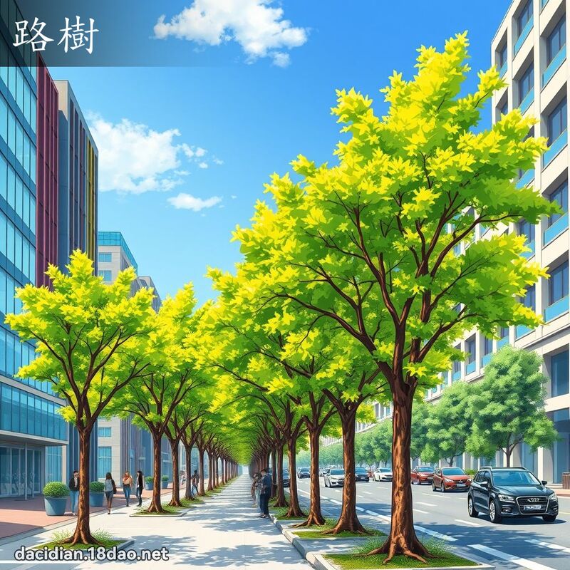 路树 - 国语大辞典配图