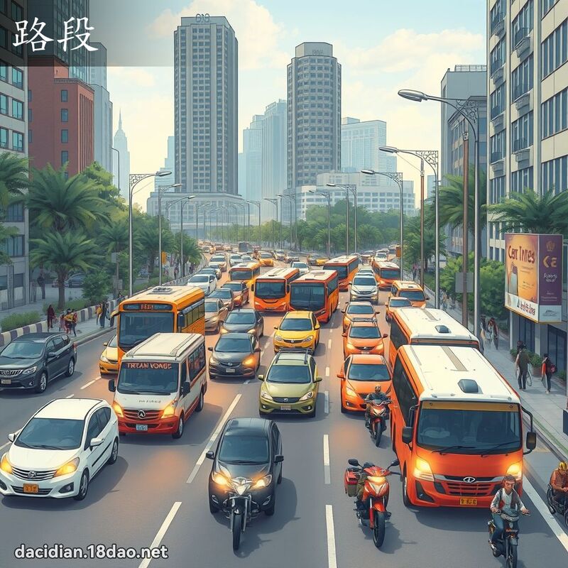 路段 - 國語大辭典配圖