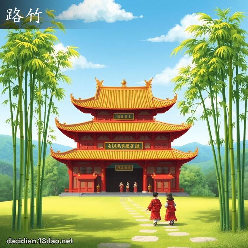 路竹 - 國語大辭典配圖