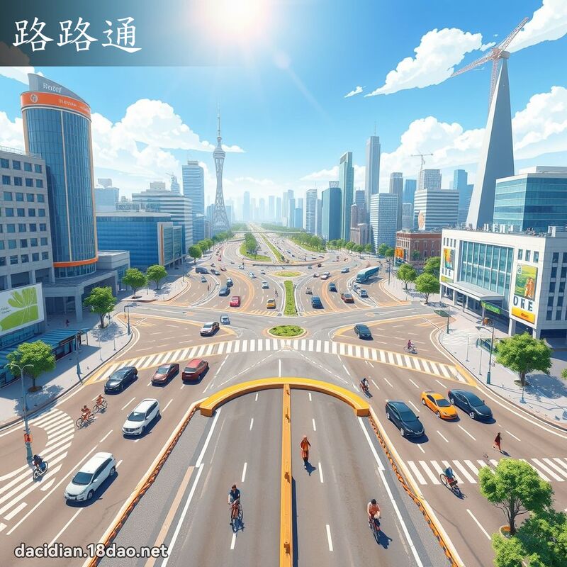 路路通 - 國語大辭典配圖