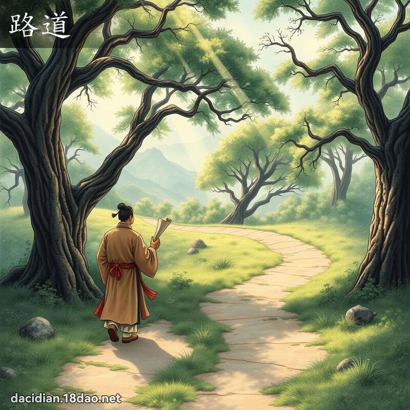 路道 - 國語大辭典配圖