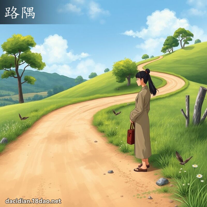 路隅 - 國語大辭典配圖