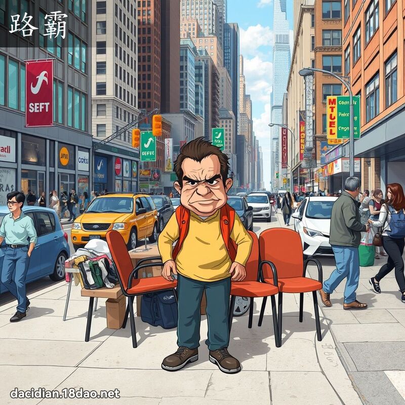 路霸 - 國語大辭典配圖