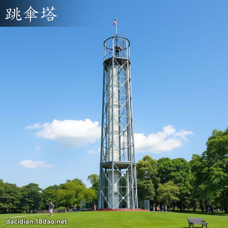 跳伞塔 - 国语大辞典配图