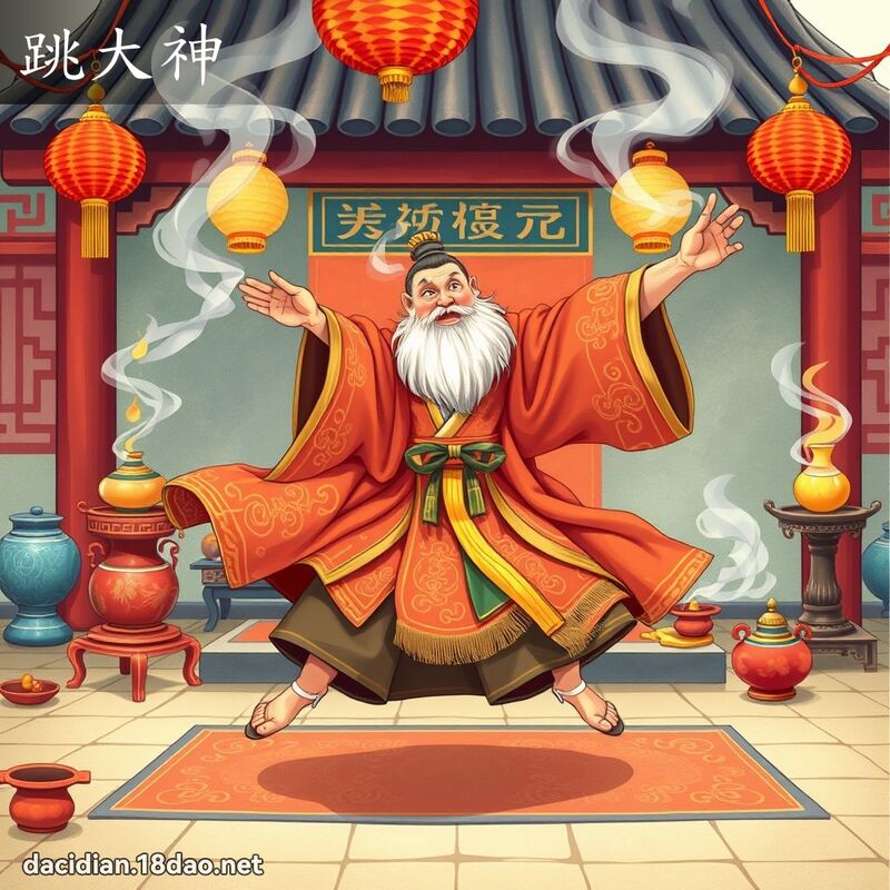 跳大神 - 國語大辭典配圖