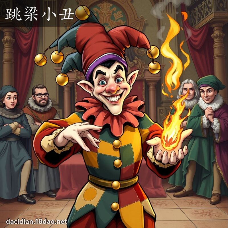 跳梁小丑 - 国语大辞典配图