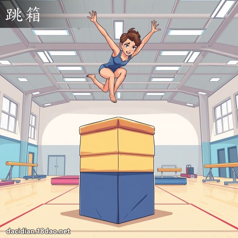 跳箱 - 国语大辞典配图
