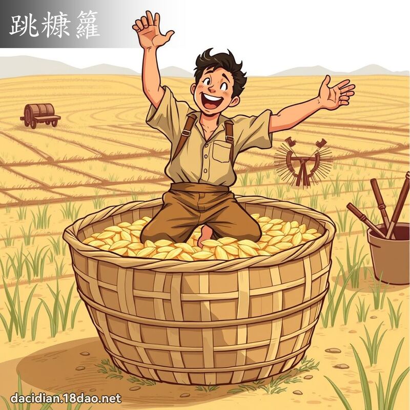 跳糠箩 - 国语大辞典配图