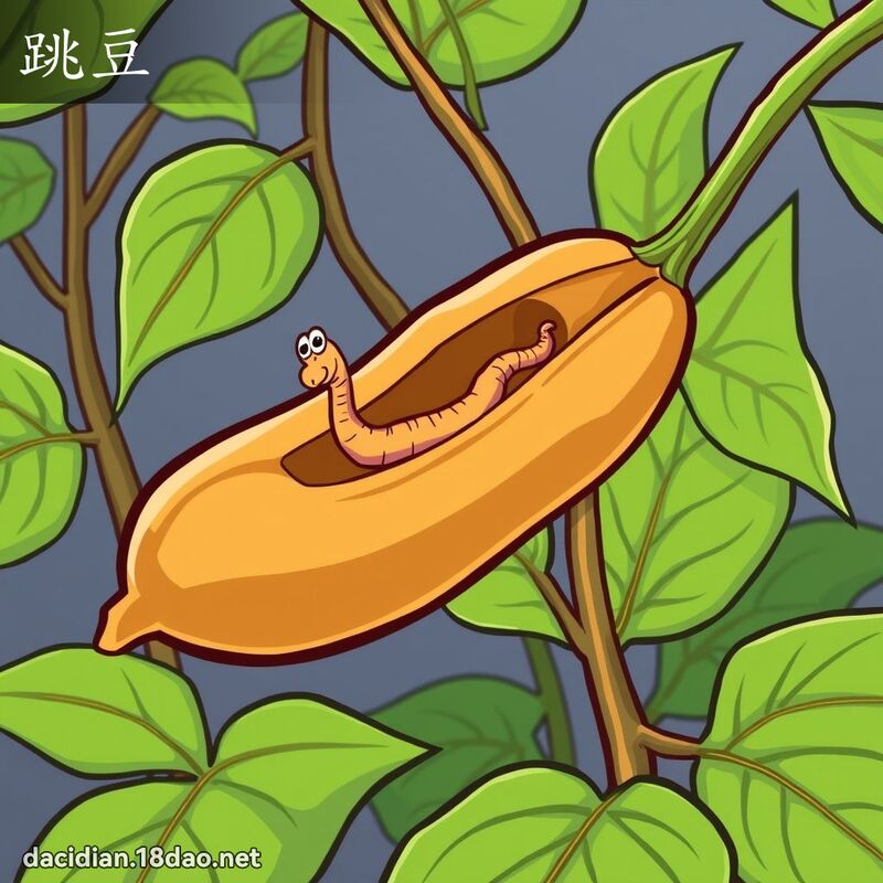 跳豆 - 國語大辭典配圖