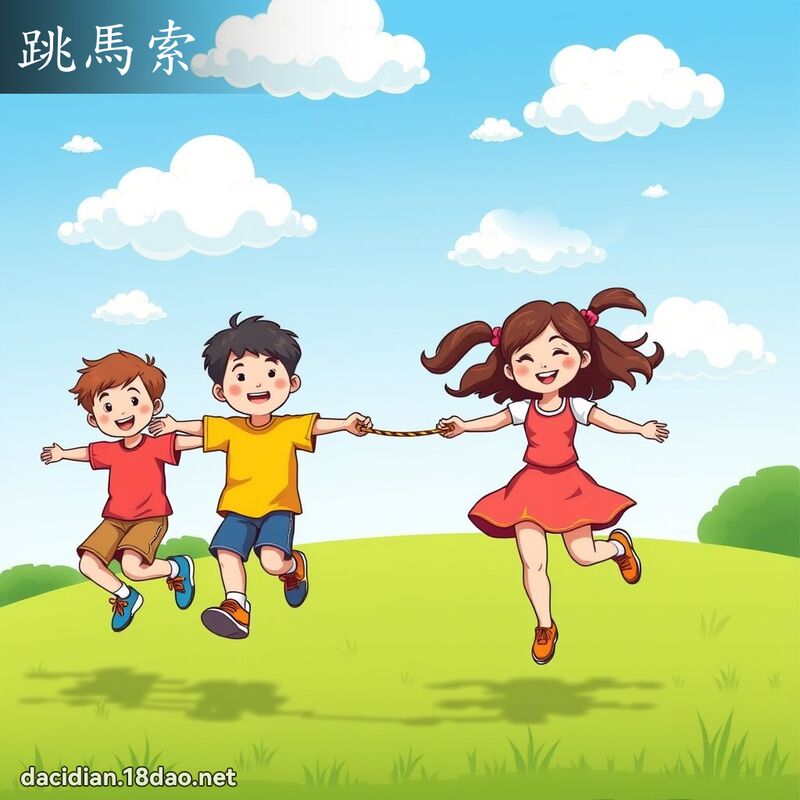 跳馬索 - 國語大辭典配圖