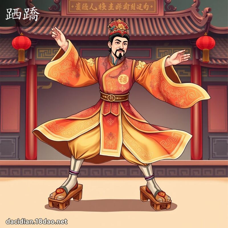 跴蹻 - 國語大辭典配圖