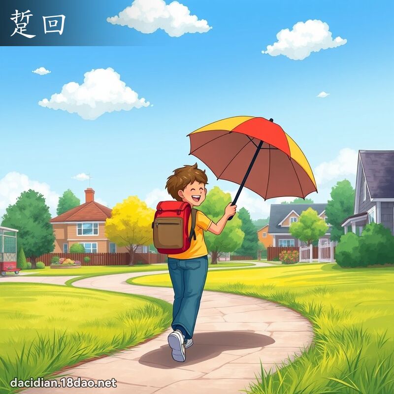 踅回 - 國語大辭典配圖