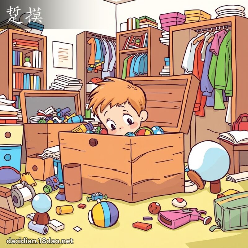 踅摸 - 国语大辞典配图