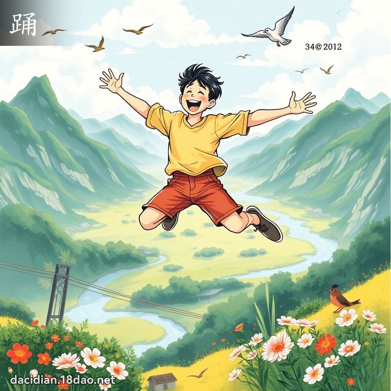 踊 - 國語大辭典配圖