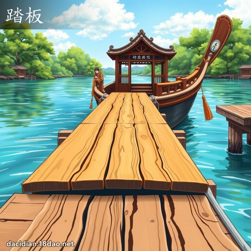 踏板 - 國語大辭典配圖