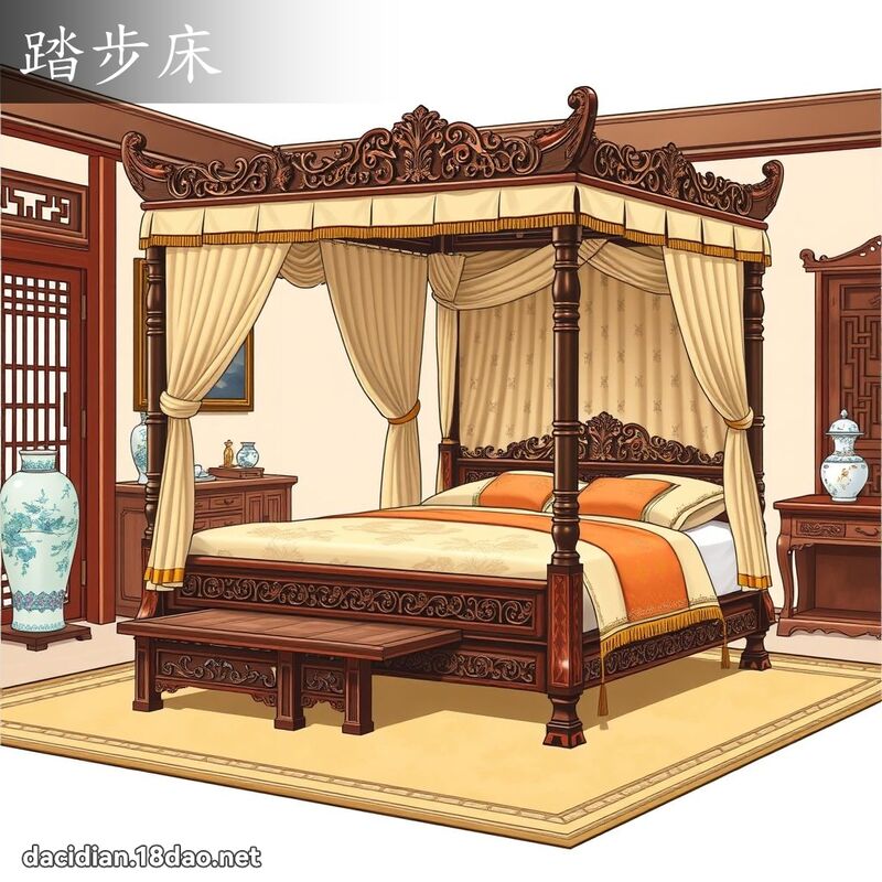 踏步床 - 國語大辭典配圖
