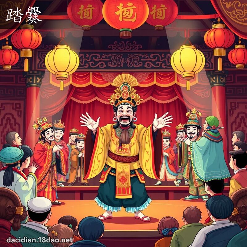 踏爨 - 国语大辞典配图