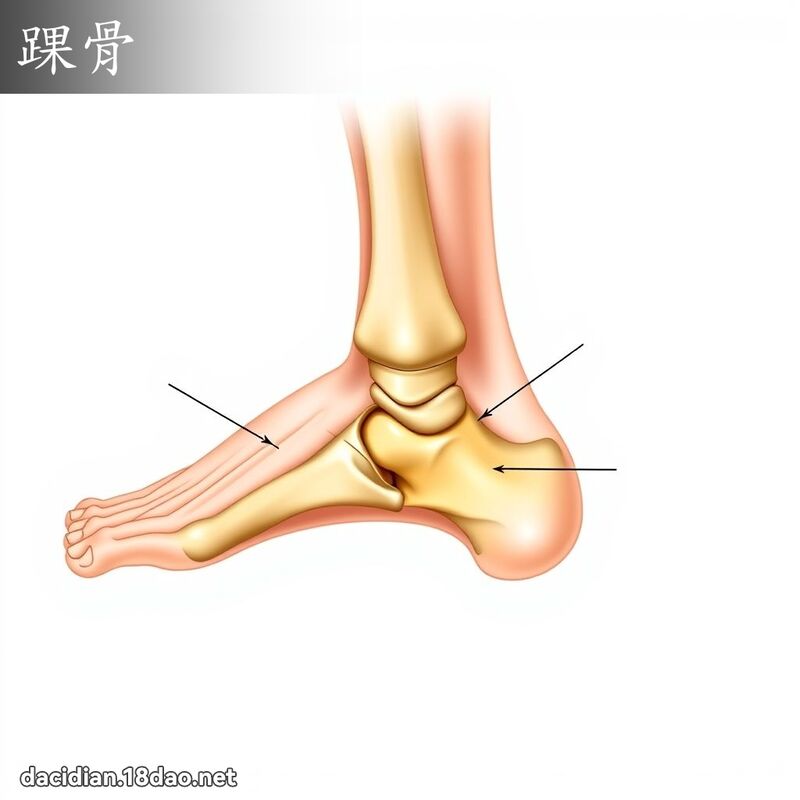 踝骨 - 國語大辭典配圖