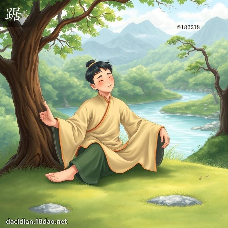踞 - 國語大辭典配圖