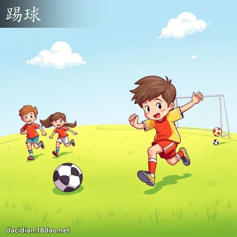 踢球 - 国语大辞典配图