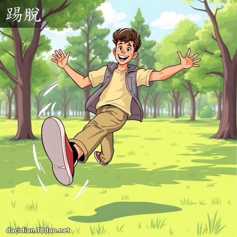 踢脱 - 国语大辞典配图