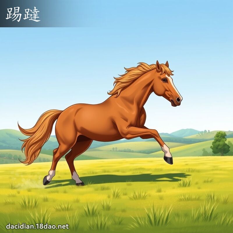 踢躂 - 國語大辭典配圖