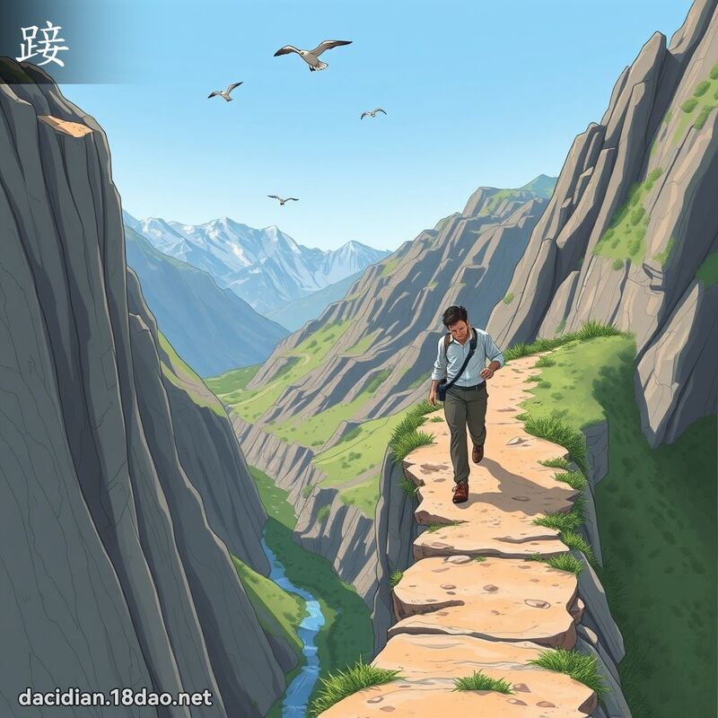 踥 - 國語大辭典配圖