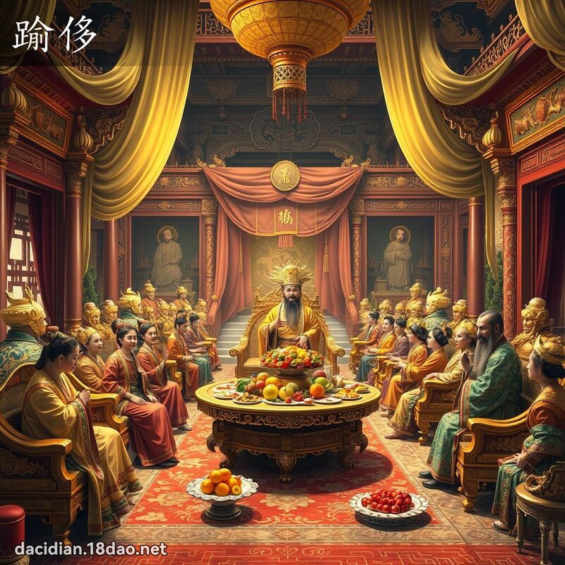 踰侈 - 国语大辞典配图