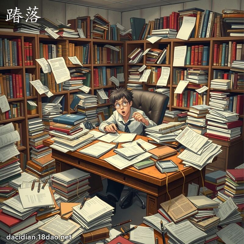 踳落 - 國語大辭典配圖