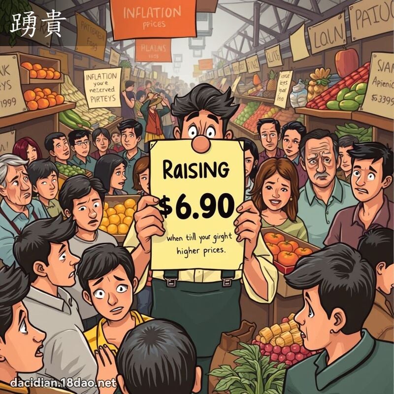 踊贵 - 国语大辞典配图