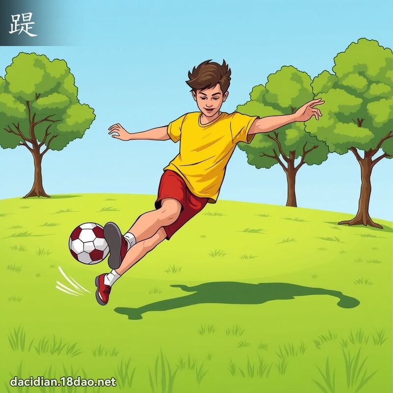 漢字: 踶 (多音字)