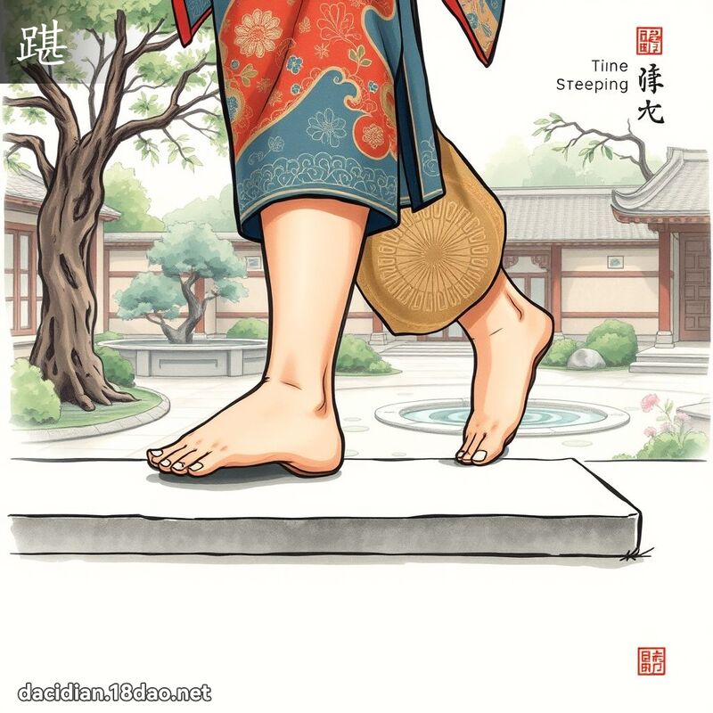 踸 - 国语大辞典配图
