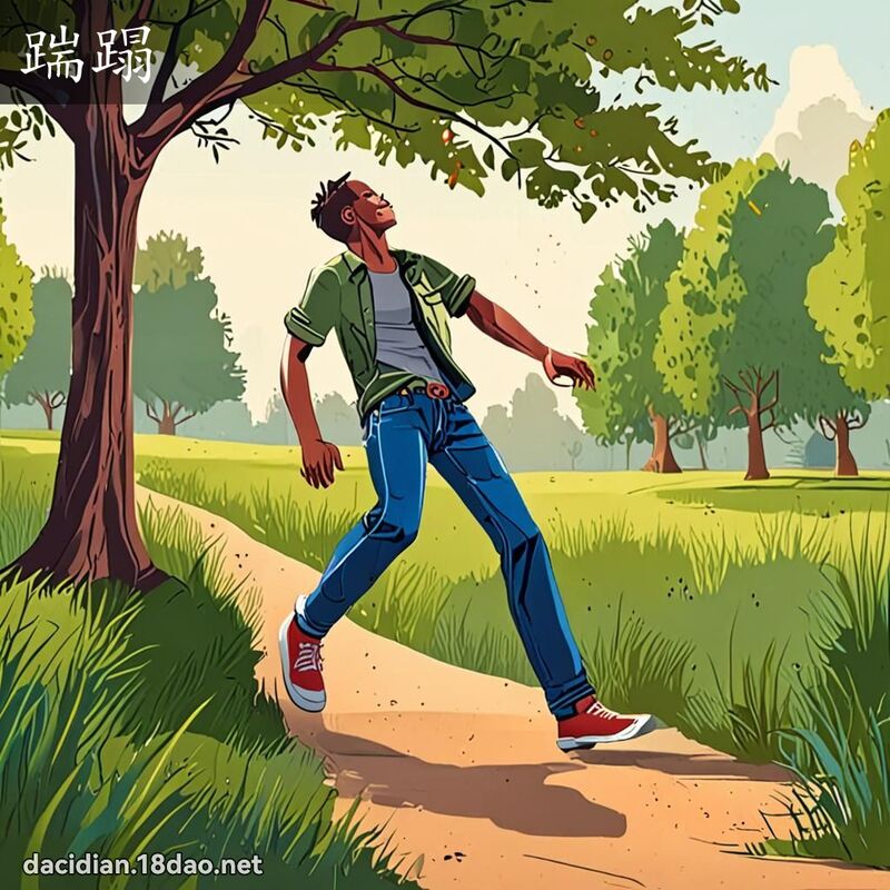 踹蹋 - 國語大辭典配圖