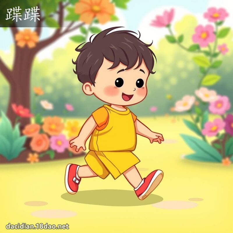 蹀蹀 - 国语大辞典配图