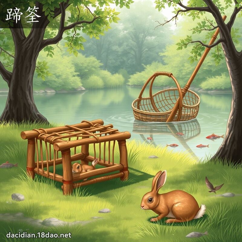 蹄筌 - 国语大辞典配图