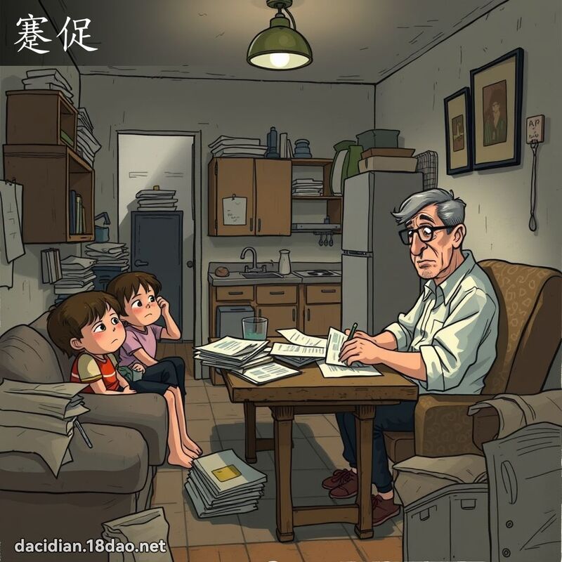 蹇促 - 國語大辭典配圖