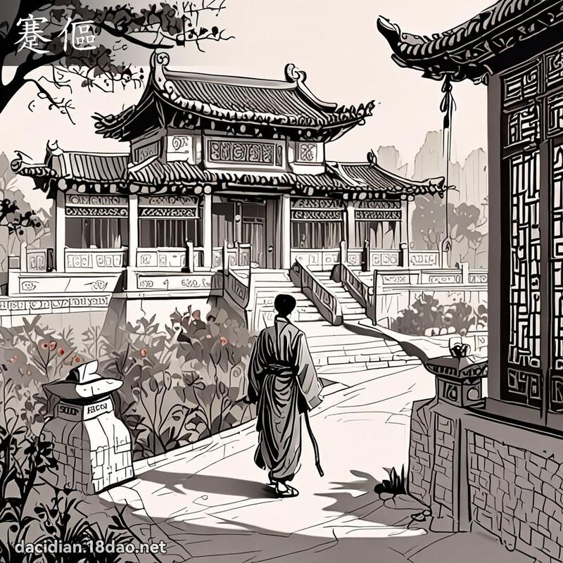 蹇傴 - 国语大辞典配图