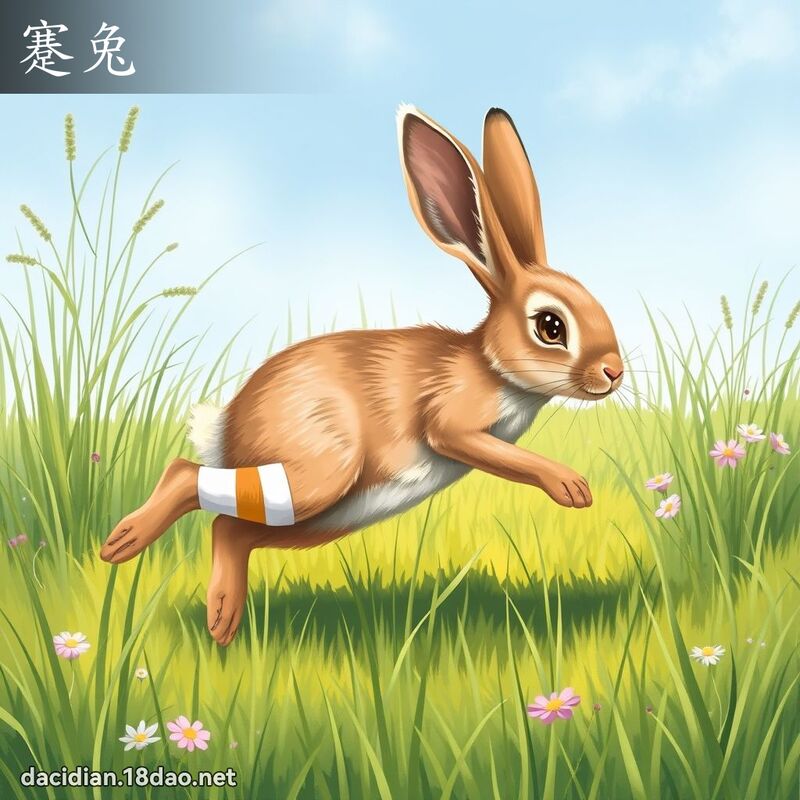 蹇兔 - 國語大辭典配圖