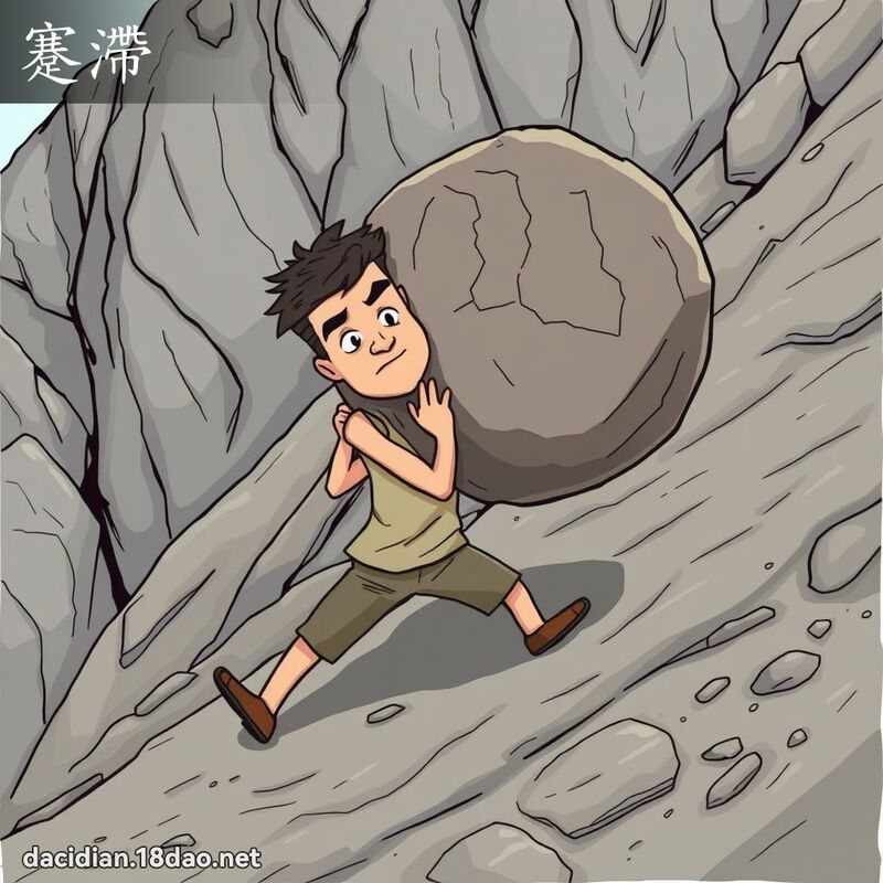 蹇滯 - 國語大辭典配圖