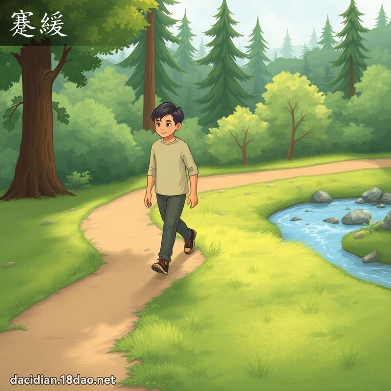 蹇緩 - 國語大辭典配圖