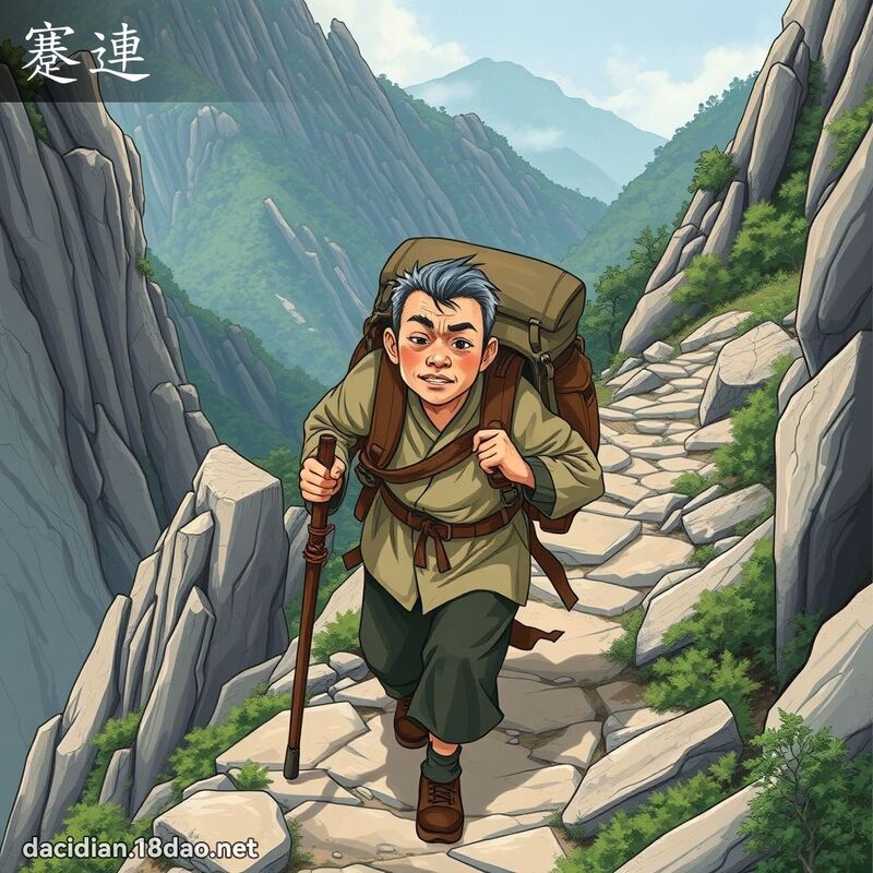 蹇連 - 國語大辭典配圖