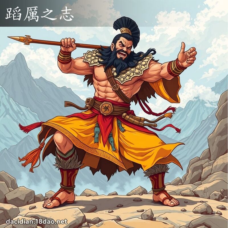 蹈厉之志 - 国语大辞典配图