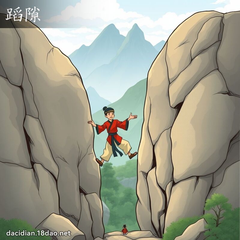 蹈隙 - 國語大辭典配圖