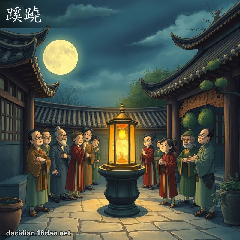 蹊蹺 - 国语大辞典配图