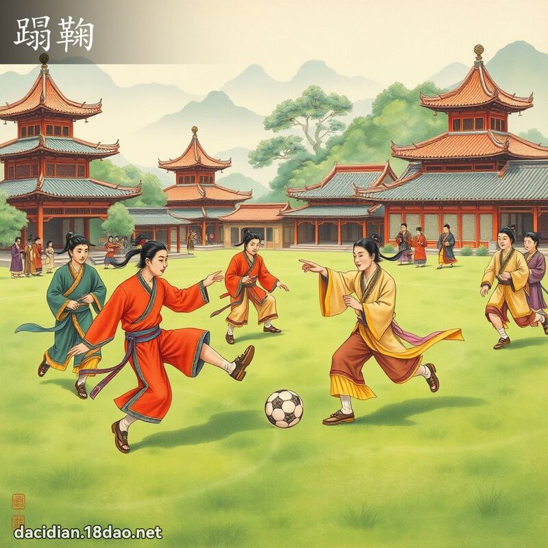 蹋鞠 - 国语大辞典配图