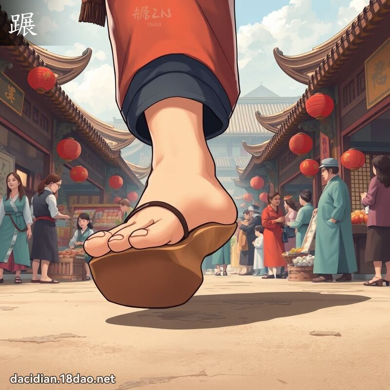 蹍 - 國語大辭典配圖