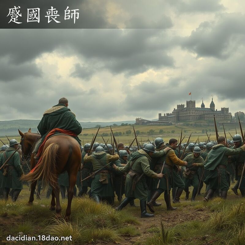 蹙國喪師 - 國語大辭典配圖