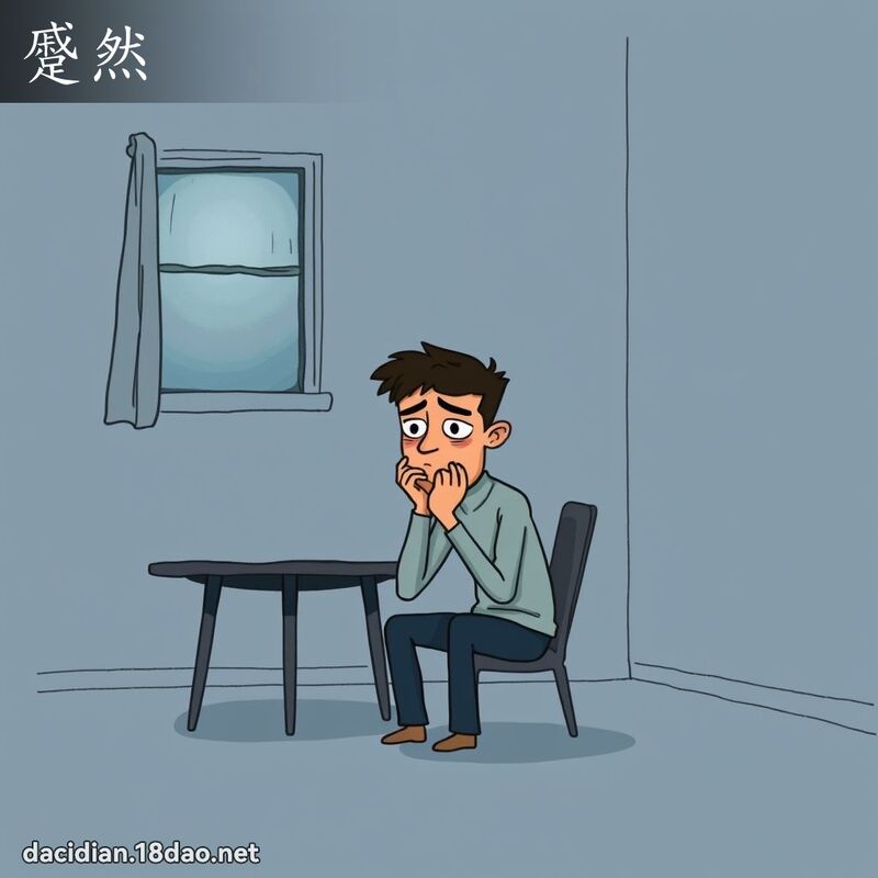 蹙然 - 國語大辭典配圖